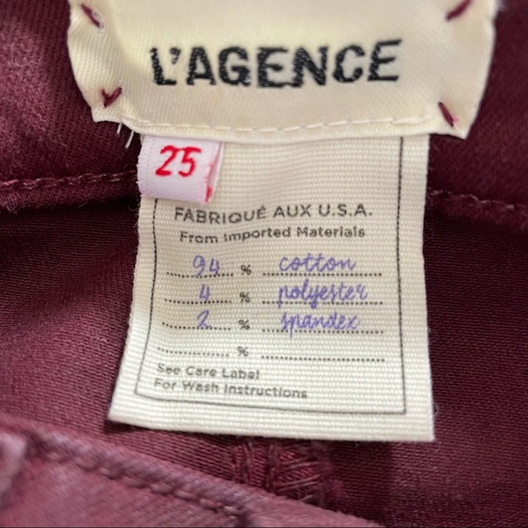 L’Agence Margot High Rise Coated Skinny Jeans - Picture 11 of 12